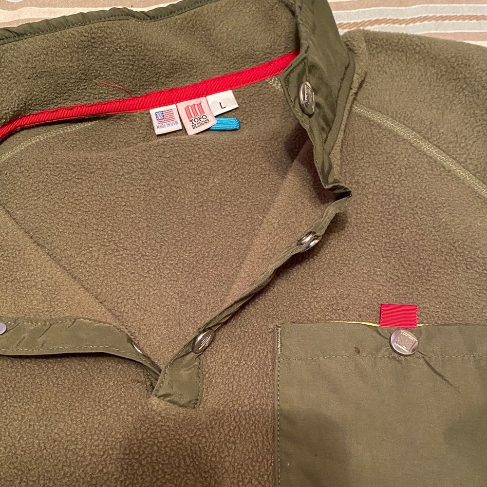 Topo green men’s sweatshirt